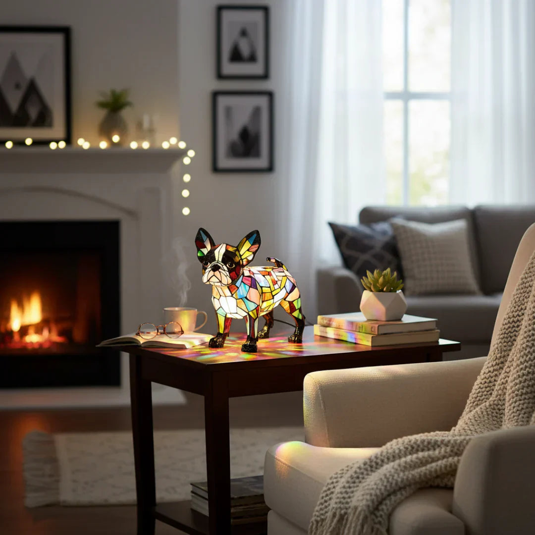 Hugo - Lamp vitraažides