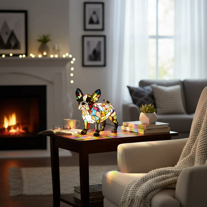 Hugo - Lamp vitraažides